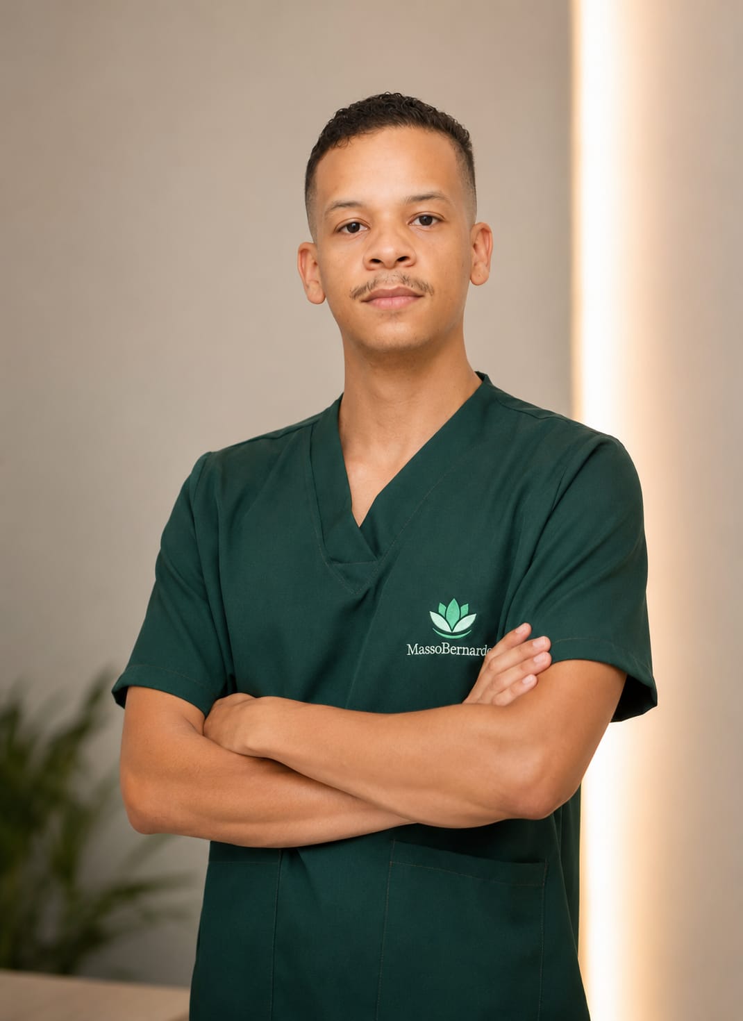 Matheus Bernardo, massoterapeuta